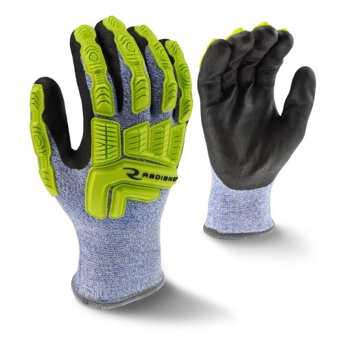 GLOVE 13G HPPE SHELL BLK;NITRILE PALM 7G LINER - Cut Resistant